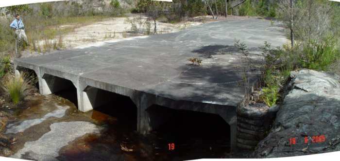 A fairly substantial culvert near the portal, at the 102.460km point.