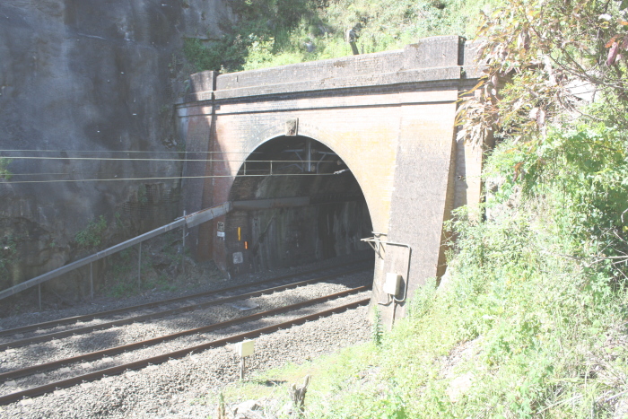 The Down (Southern) Portal of the tunnel.
