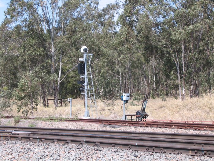 The BN109 Signal, on the now-disused Down Refuge Loop siding.
