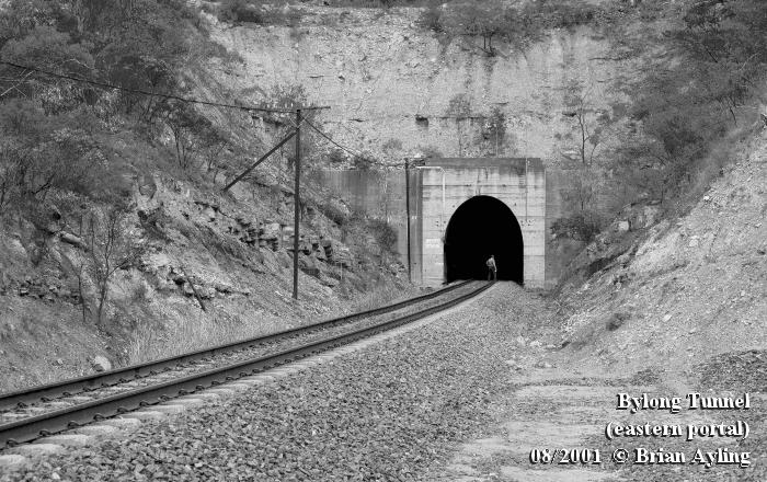 The eastern portal of the now complete Bylong Tunnel at Murrumbo.