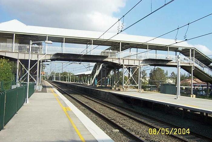 
The view looking south across towards platforms 2 and 3.
