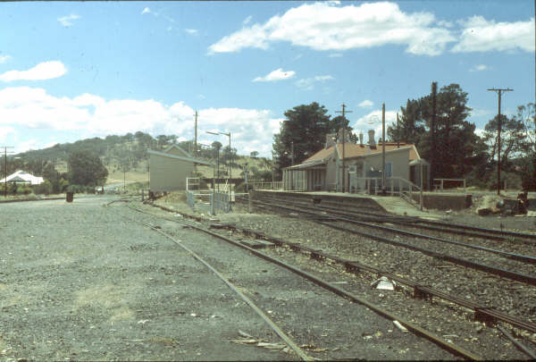 Gunning station has changed a lot since this photo was taken.