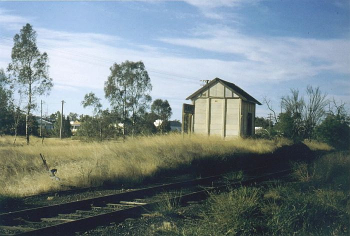 
The station building 5 years after its closure.
