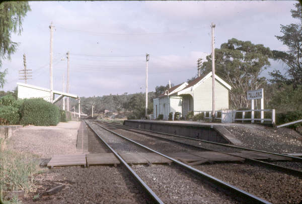 A 1980 view of a quiet Tallong station.