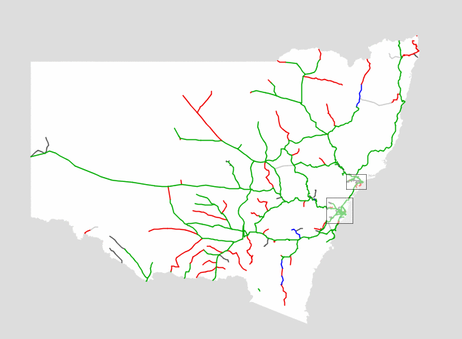 Nsw Train Lines Map Nsw Map