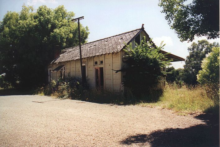 
The rear of the station building.
