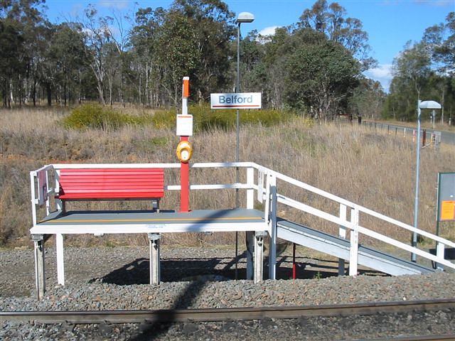 
A close-up of one of the platforms.
