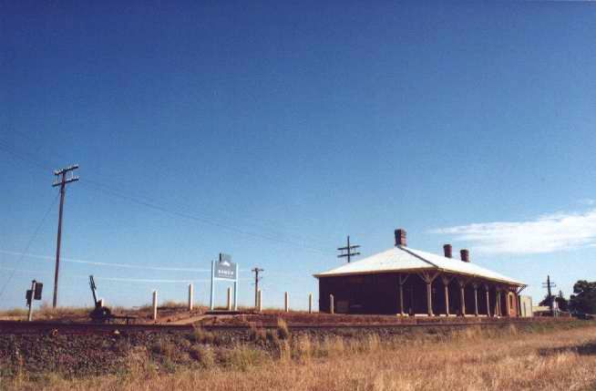 
An overall view of the station looking towards Junee
