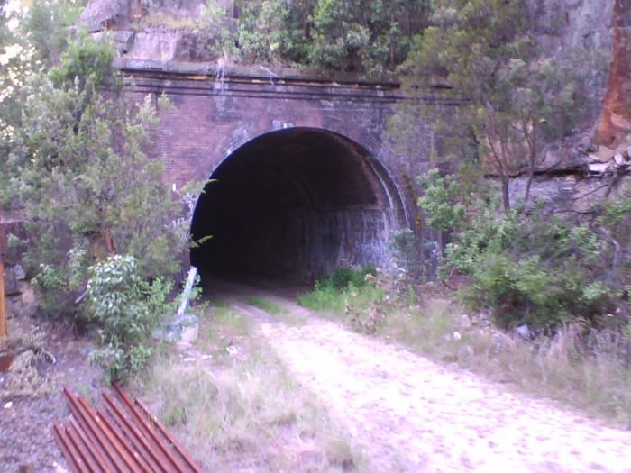 The up portal of the abandoned tunnel.