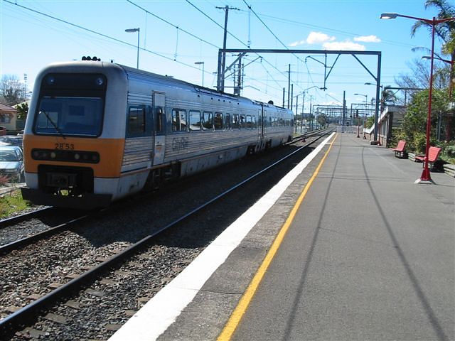 
The view from platform 3, looking north towards Woodville Junction.
