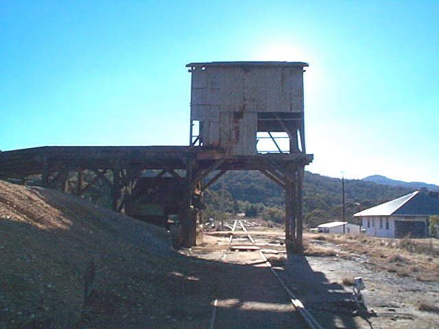 
The coal loader as viewed from the mine end.
