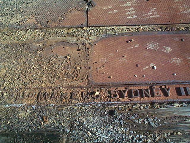 
Detail of the weighbridge underneath the coal loader.
