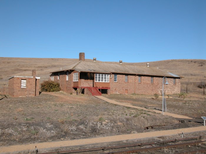 The crew barracks, on the eastern side of the station.