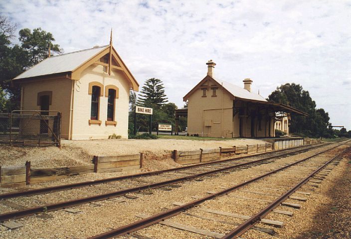 
The station buildings at Corowa have been used as a tourist information centre.
