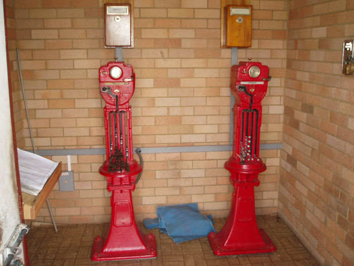 The Miniature Electric Staff Instruments in Curlewis staff room, covering the sections to Breeza and Gunnedah.