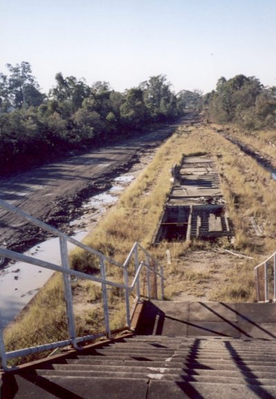 By 2003, the track had been lifted.