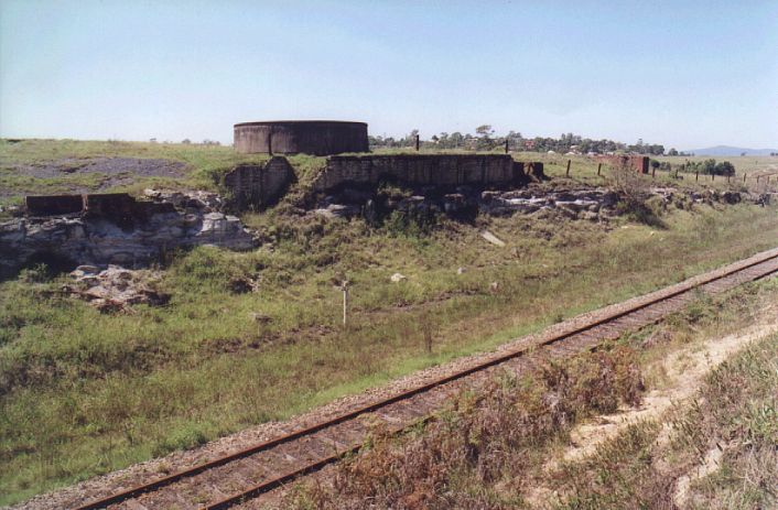 
Some of the ruins which sit above the location of the station.  The
platforms are just out of view on the right.
