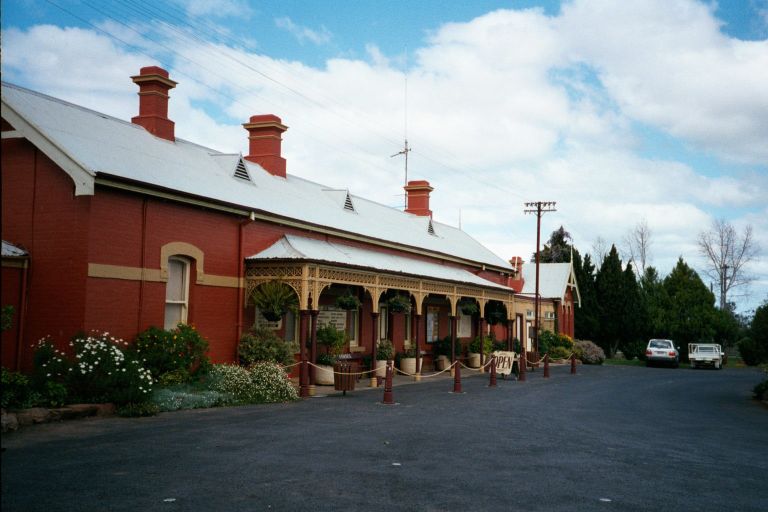 
The non-platform side of Forbes station.
