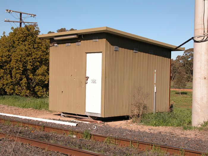 
The modern staff hut.
