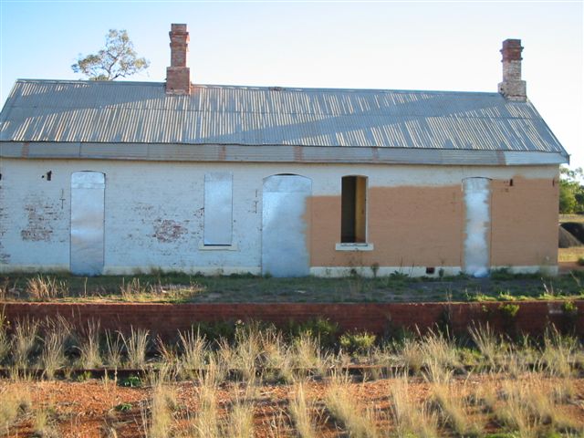 
Age and vandals have worn the main building despite attempts to keep them
out.
