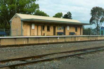 The station building at Gloucester.