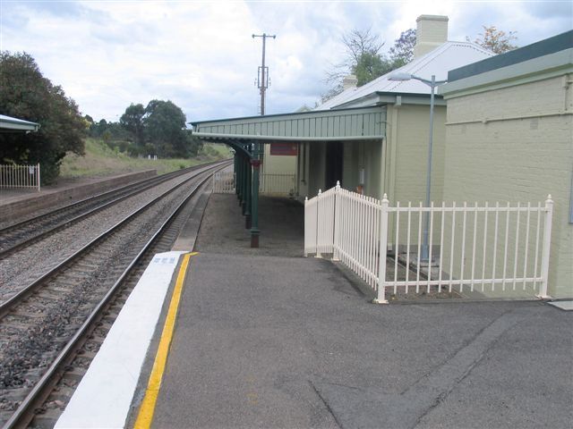 
The view of platform 1, looking west.
