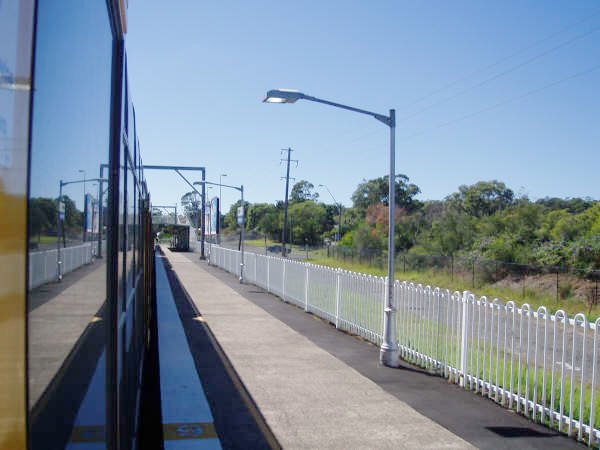 The view looking north along platform 2.