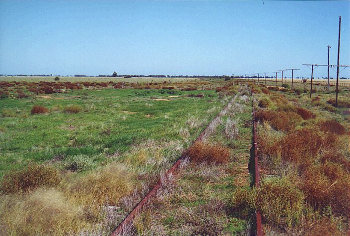 
Not much is left at the one-time location of Illiliwa Siding.
