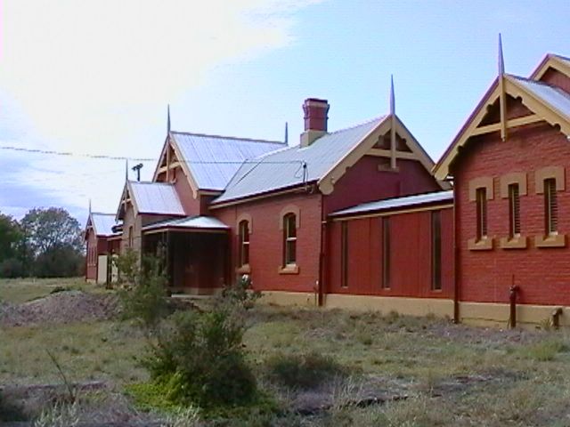 
Another roadside view of the station.
