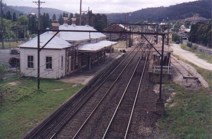 
The view looking towards Sydney of the station.
