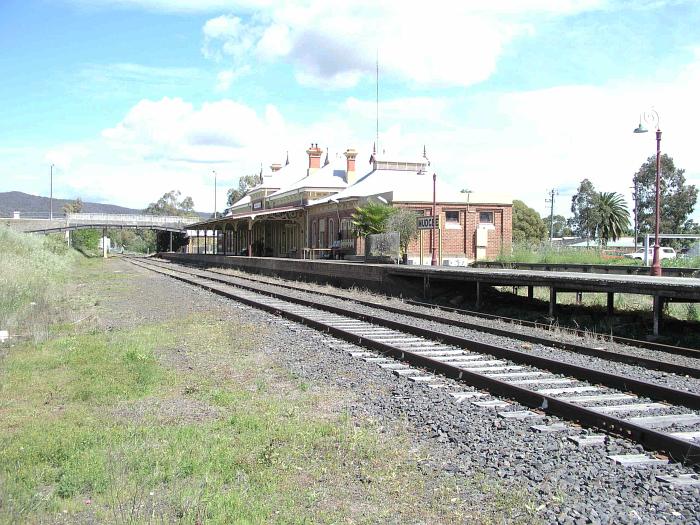 
An overall view of the station looking north.
