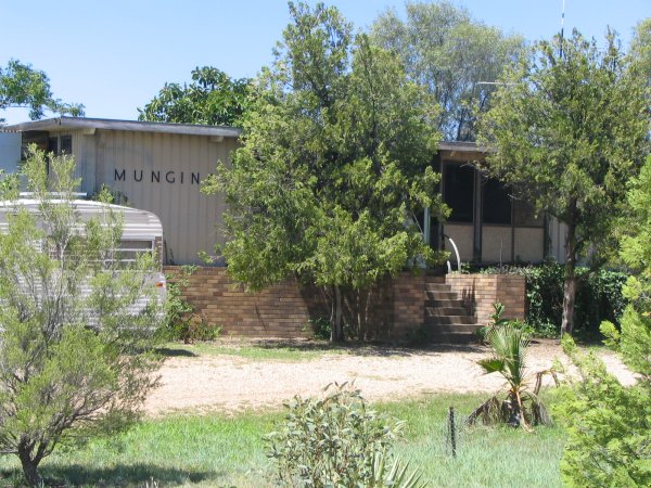 
The station building at Mungindi, used from about 1966 to 1974, is now a
private residence.
