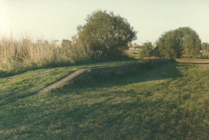 
The remains of Narellan platform.
