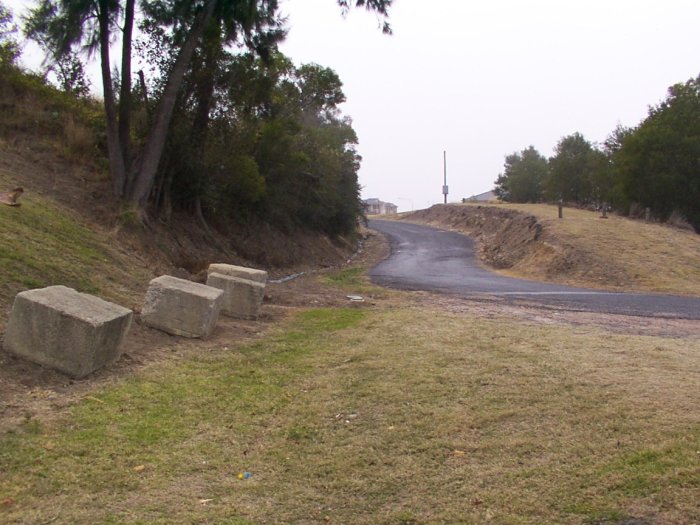 The curved cutting at Hana Park looking towards Beaumont St.