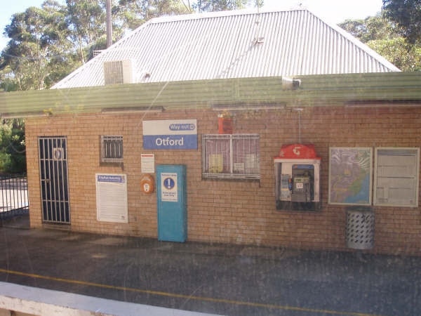 The ticket office on platform 1.