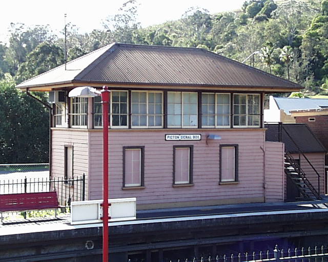 
A more recent shot of the signal box at Picton.
