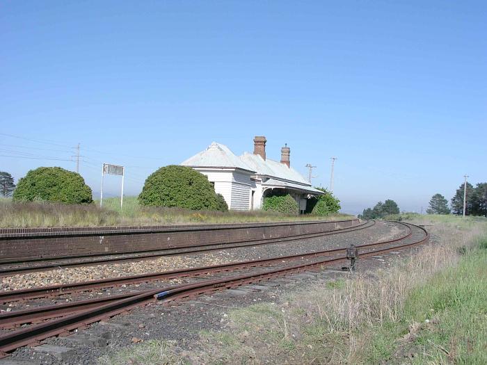 
The view of the station looking towards Bathurst.
