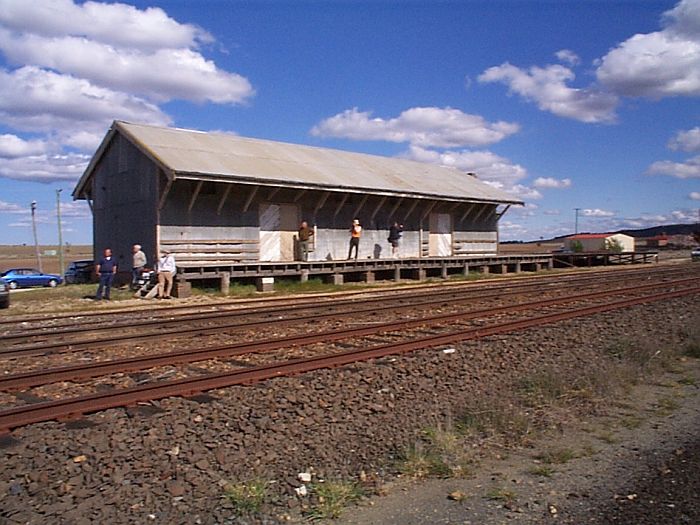 
The goods shed at Tarago.
