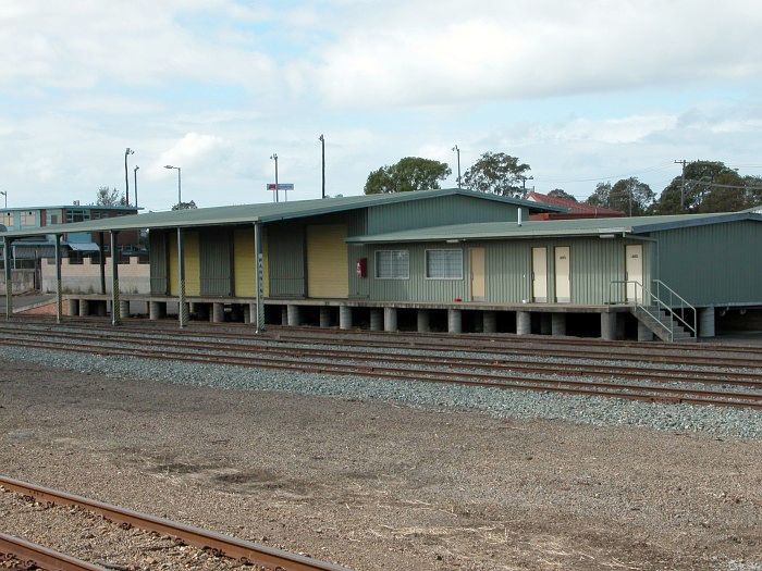 
Former goods depot at Taree, now used by the local model railway club.
