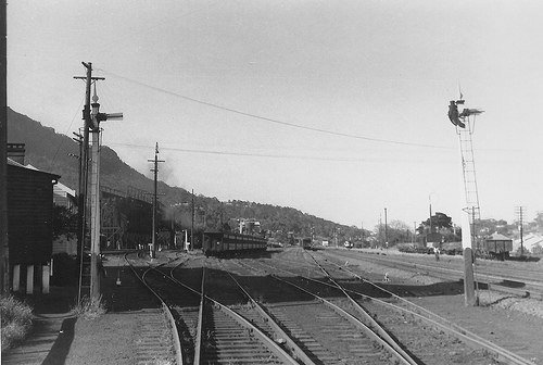 Thirroul yard from near the station looking north in October 1966.