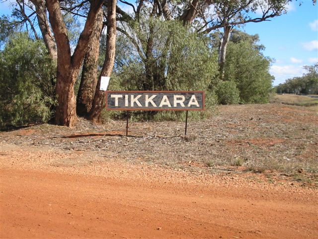 The Tikkara station board has been moved to a nearby location.