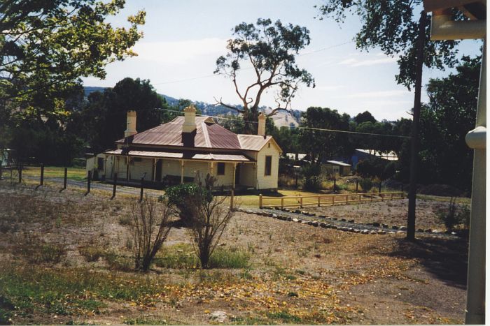 
The former station master's residence, on the south-westerly side of the yard.
