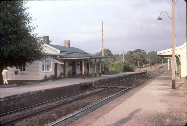 Wingello station on a spring Sunday afternoon in 1980.