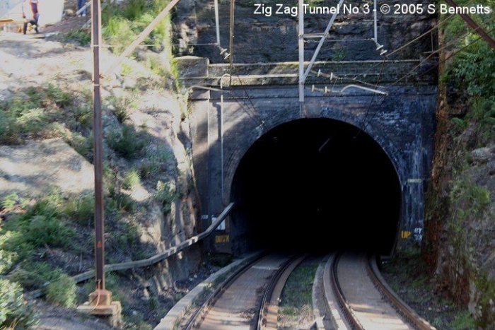 The up portal of Zig Zag No 3 tunnel.